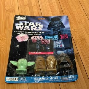 Star Wars collectable candy containers